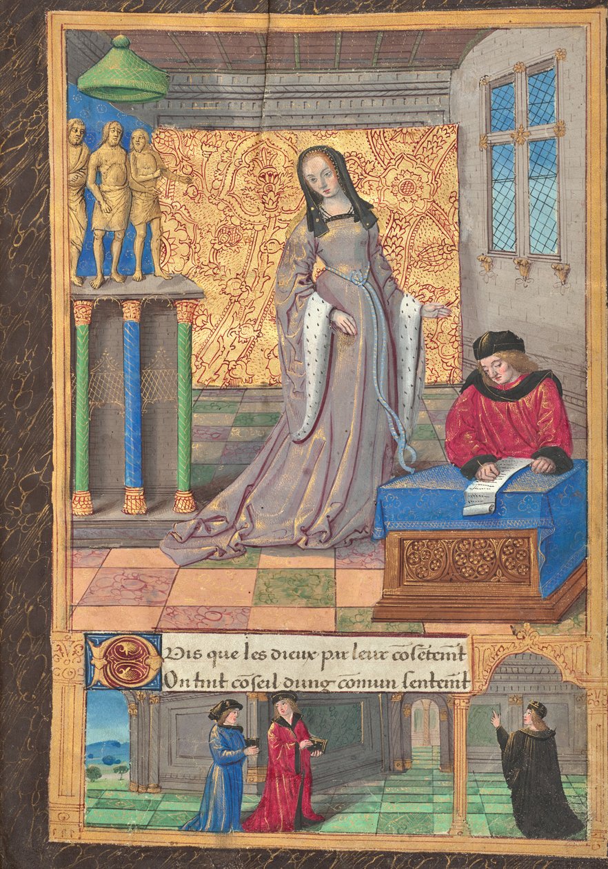 Nejkrásnější ženou je vyhlášena Peerless Lady od Master of the Chronique scandaleuse
