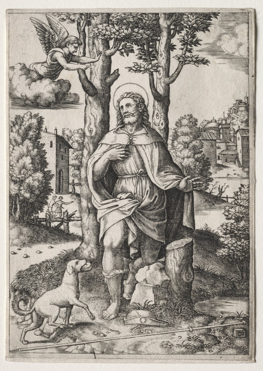 Saint-Roch od Master of the Die
