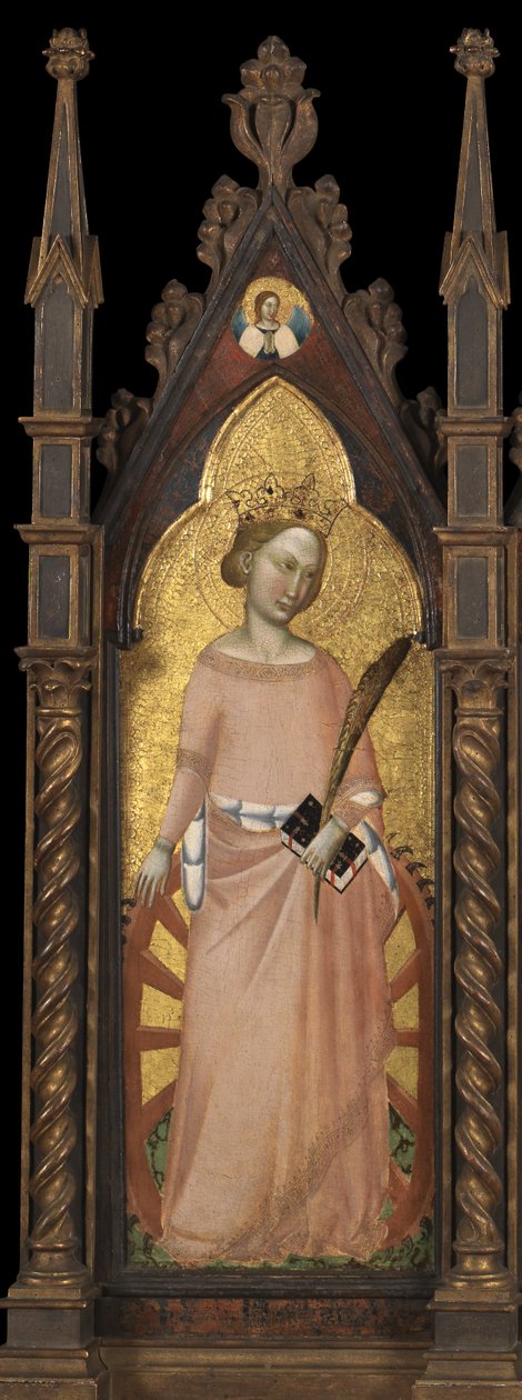 Svatá Kateřina od Master of the Dominican Effigies
