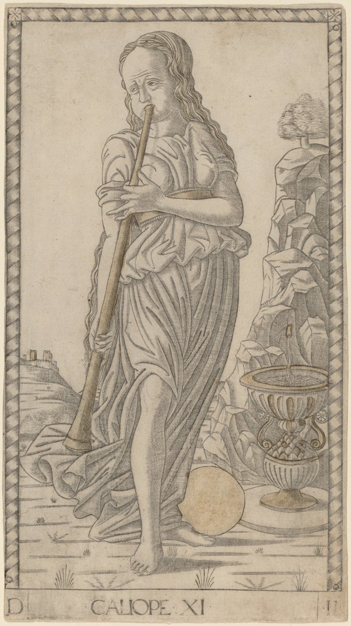 Caliope (Calliope) od Master of the E Series Tarocchi