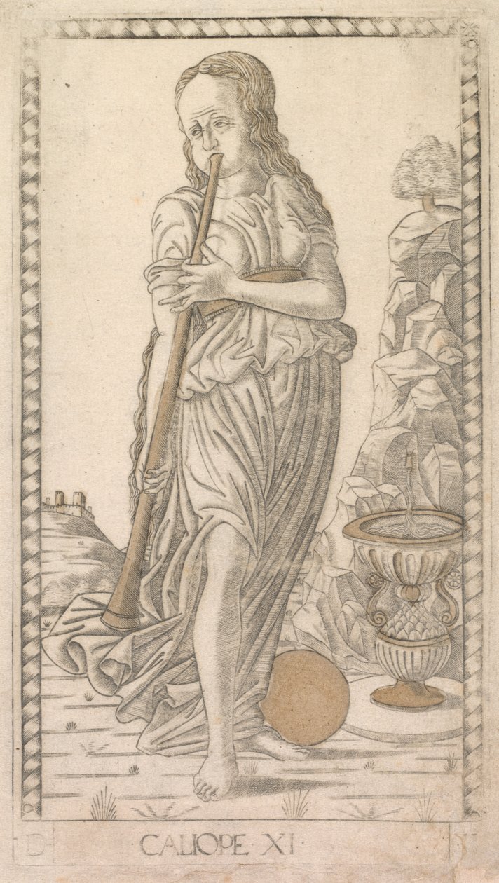 Calliope (ze série Tarocchi D: Apollo and the Muses, #11) od Master of the E Series Tarocchi