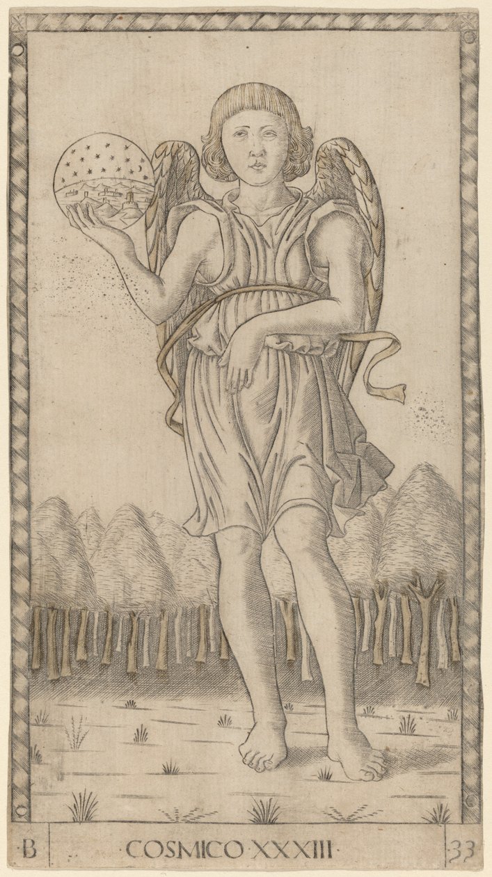 Cosmico (Genius světa) od Master of the E Series Tarocchi