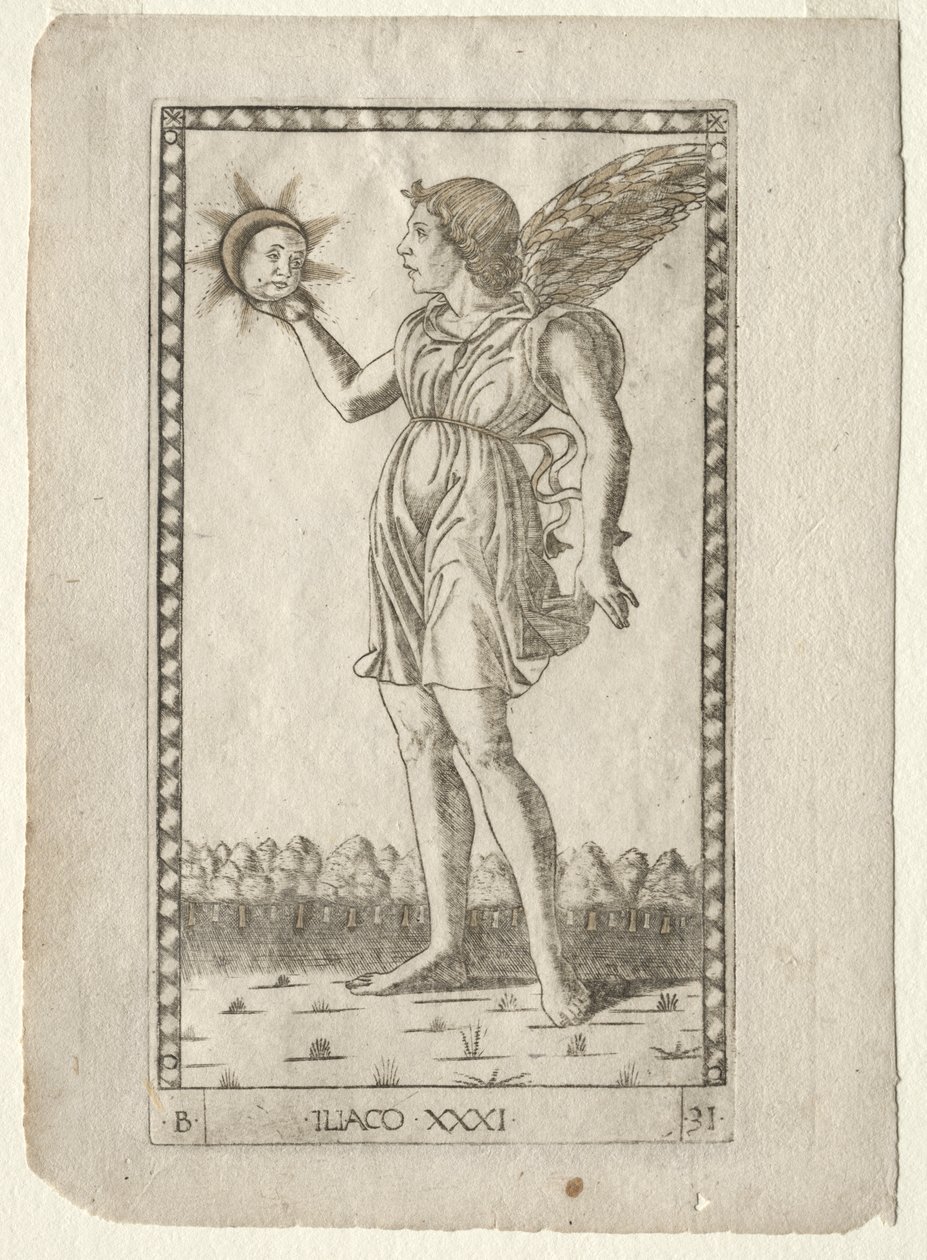 Genius of the Sun (z Tarocchi, série B: Cosmic Principles and Virtues, #31) od Master of the E Series Tarocchi