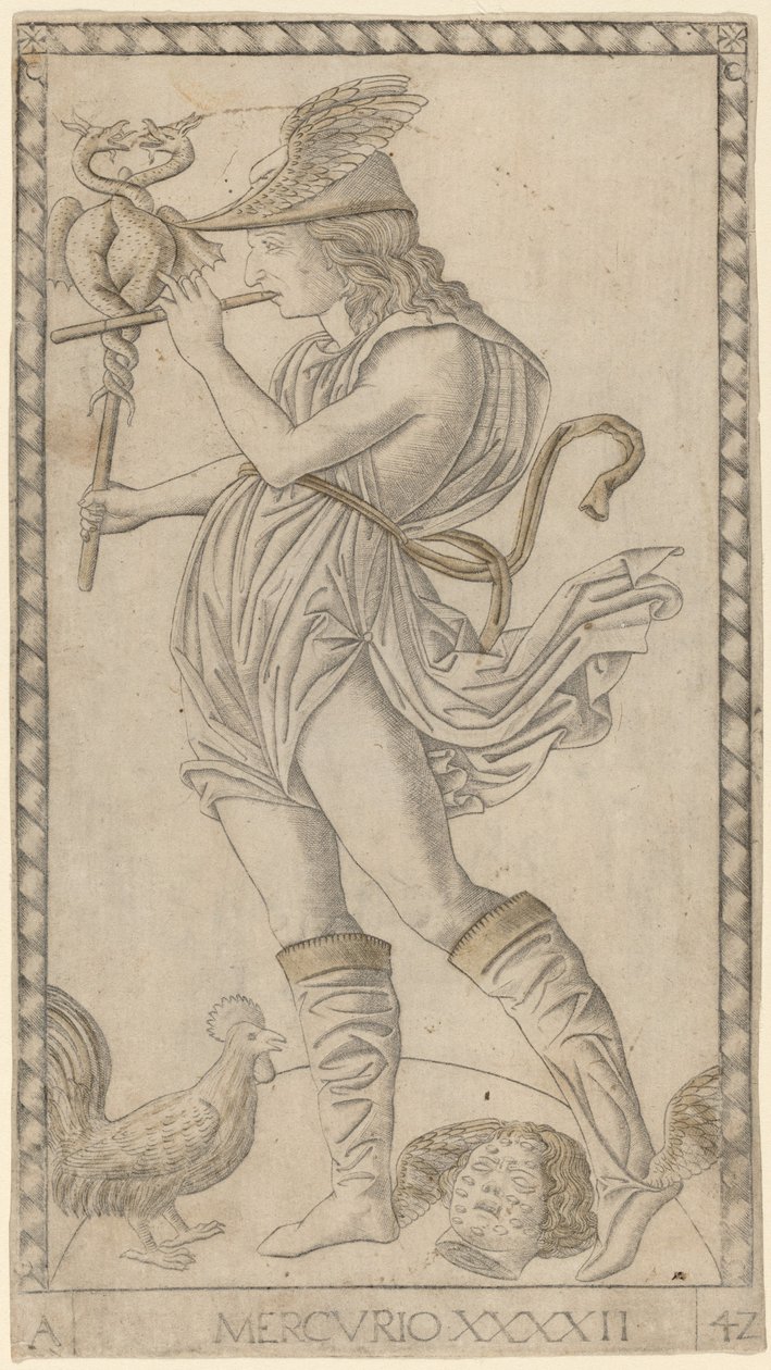 Merkur (Merkur) od Master of the E Series Tarocchi