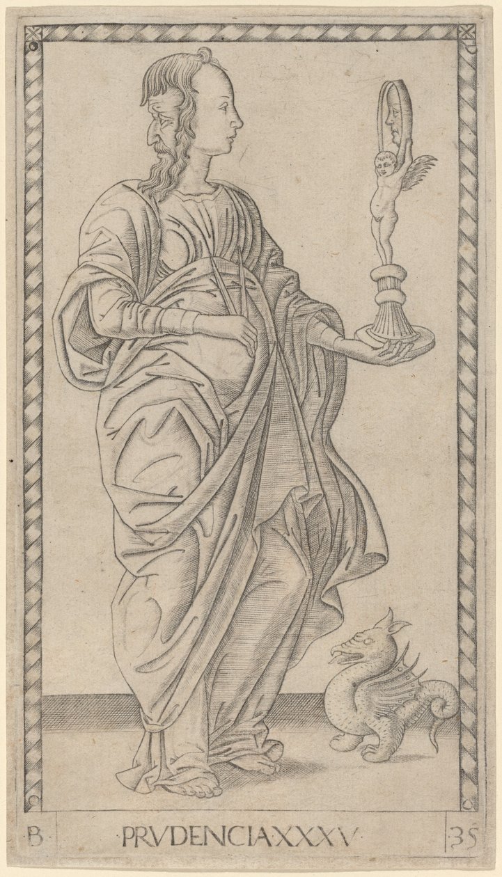 Opatrnost od Master of the E Series Tarocchi