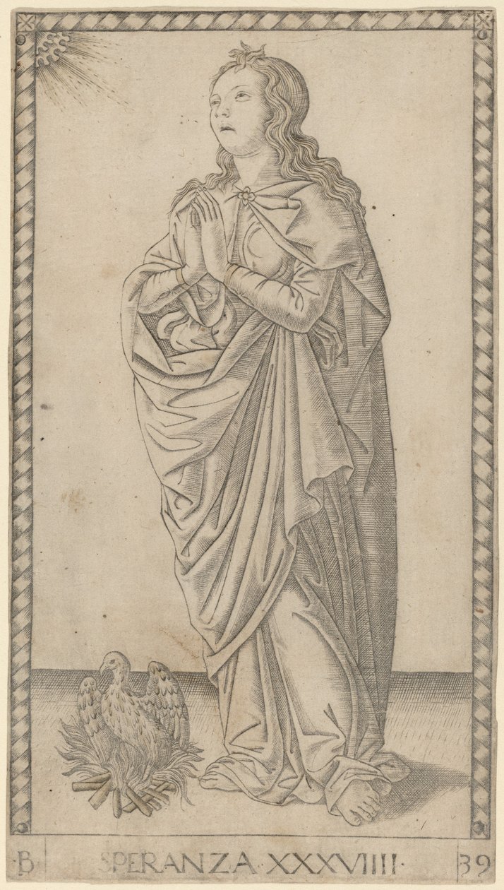 Naděje od Master of the E Series Tarocchi