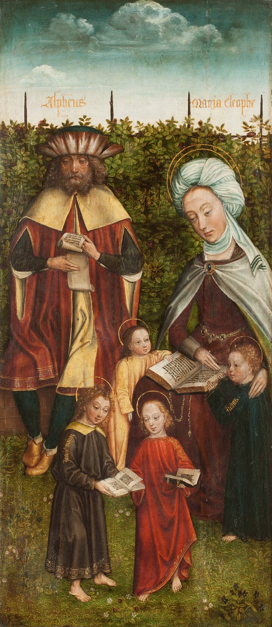 Triptych Rodina svaté Anny, pravý panel, cca 1500-1510. od Master of the Family of Saint