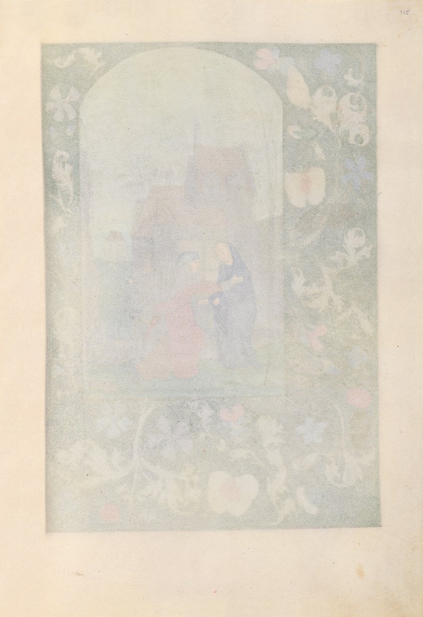 Hodiny španělské královny Isabely Katolické:  Fol. 115r od Master of the First Prayerbook of Maximillian