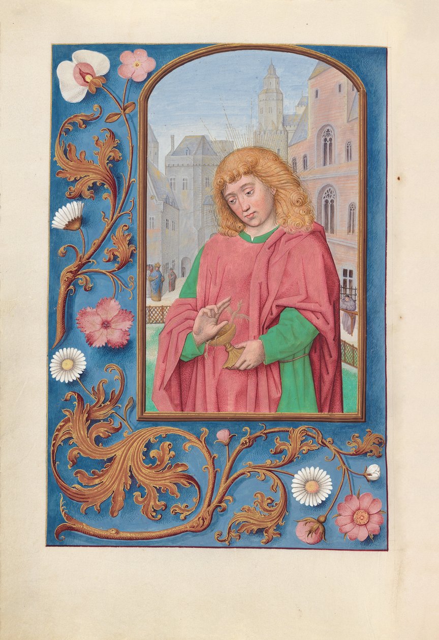 Hodiny královny Isabely Katolické, královny Španělska: Fol. 171, sv. 1500. od Master of the First Prayerbook of Maximillian