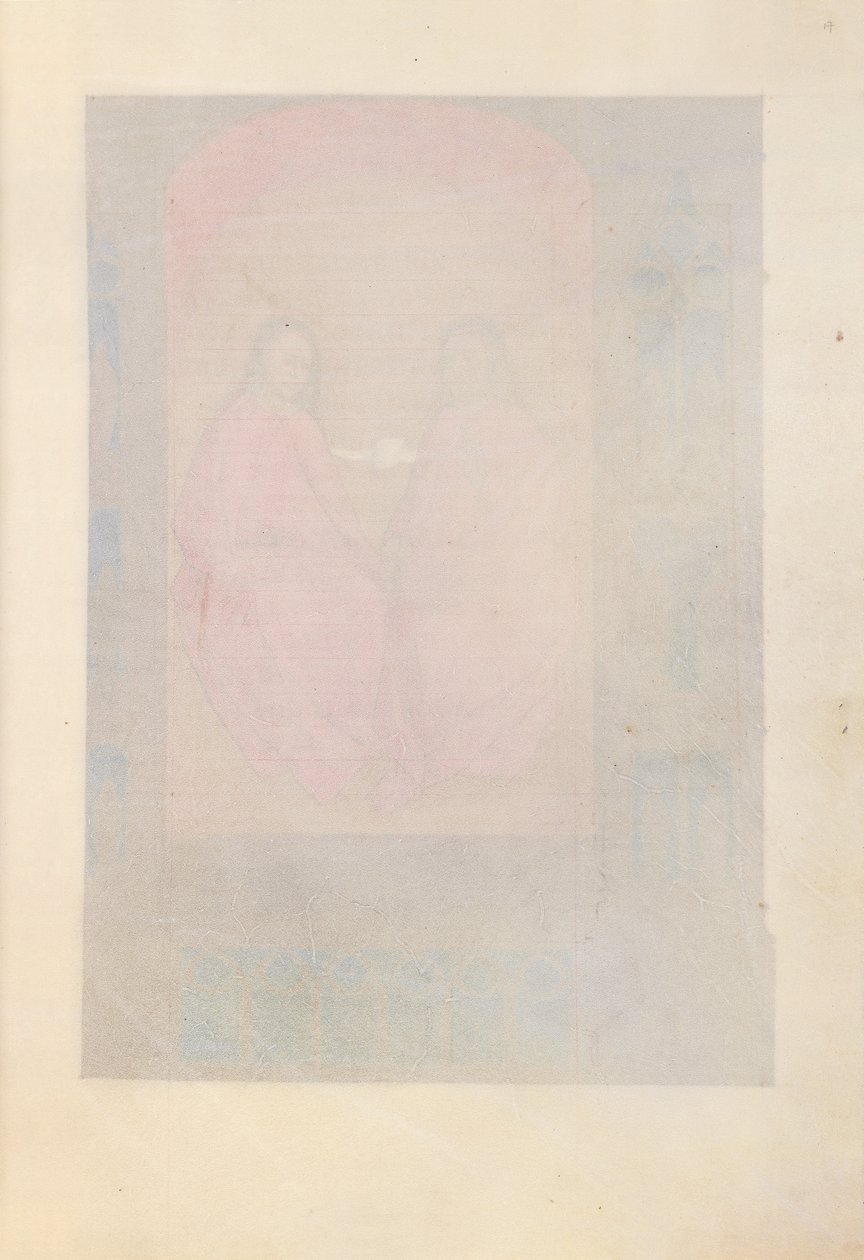 Hodiny královny Isabely Katolické, královny Španělska: Fol. 17r, c. 1500. od Master of the First Prayerbook of Maximillian