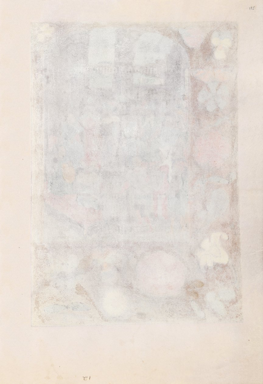 Hodiny královny Isabely Katolické, královny Španělska: Fol. 195r, c. 1500. od Master of the First Prayerbook of Maximillian