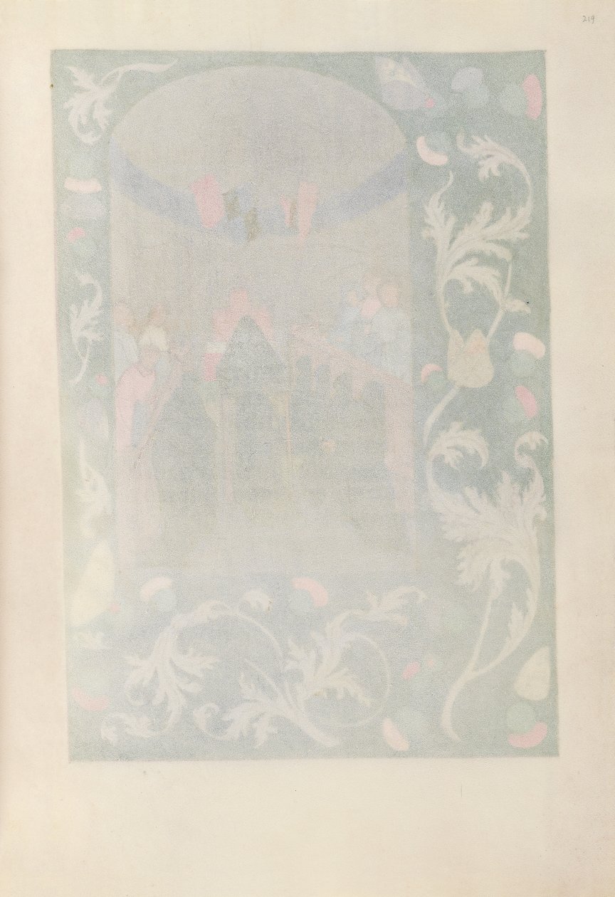 Hodiny královny Isabely Katolické, královny Španělska: Fol. 219r, c. 1500. od Master of the First Prayerbook of Maximillian