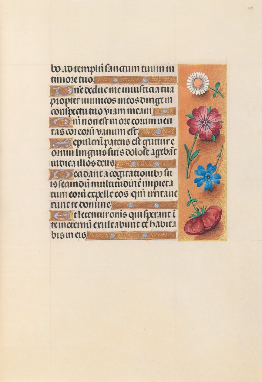 Hodiny španělské královny Isabely Katolické:  Fol. 228r od Master of the First Prayerbook of Maximillian
