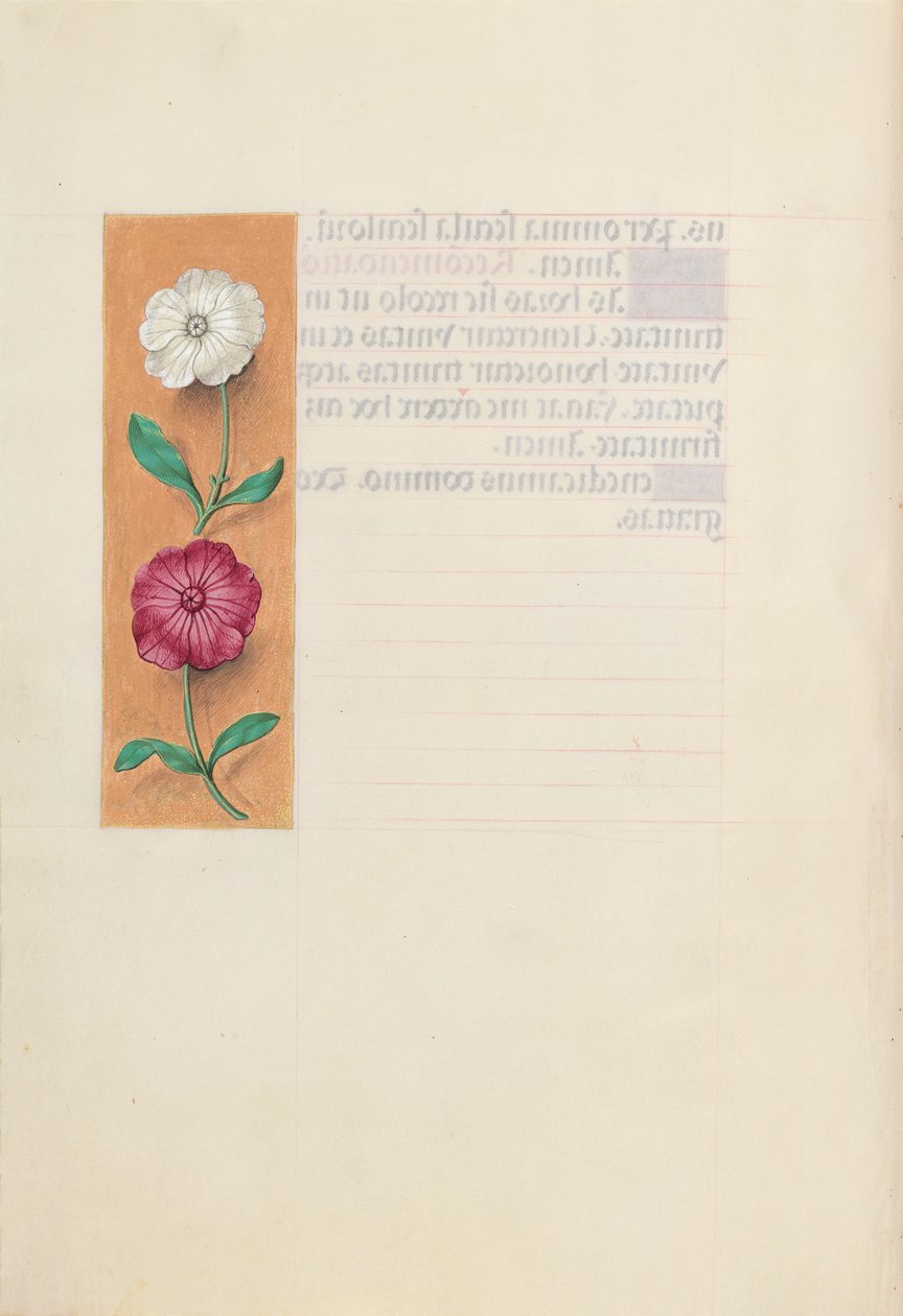 Hodiny královny Isabely Katolické, královny Španělska: Fol. 23v, c. 1500. od Master of the First Prayerbook of Maximillian