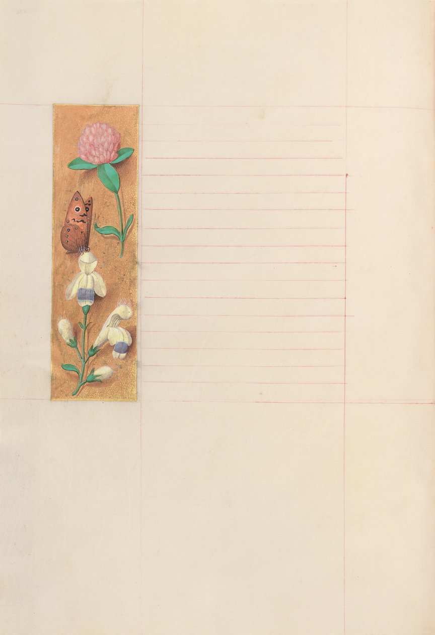 Hodiny královny Isabely Katolické, královny Španělska: Fol. 276v, c. 1500. od Master of the First Prayerbook of Maximillian
