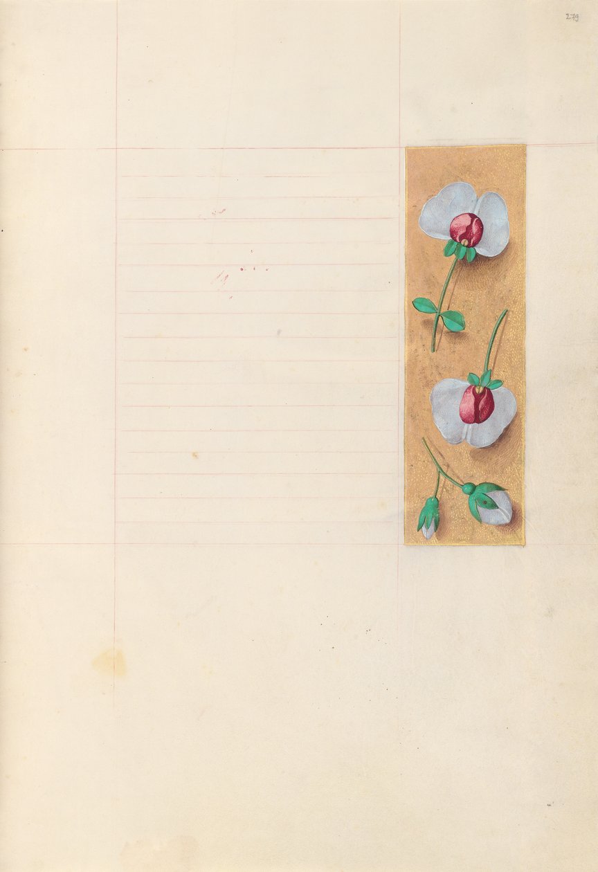 Hodiny královny Isabely Katolické, královny Španělska: Fol. 279r, c. 1500. od Master of the First Prayerbook of Maximillian