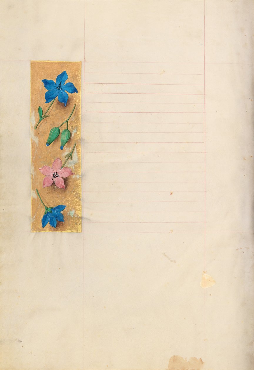 Hodiny královny Isabely Katolické, královny Španělska: Fol. 279v, c. 1500. od Master of the First Prayerbook of Maximillian