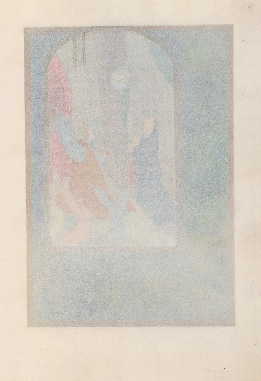 Hodiny královny Isabely Katolické, královny Španělska: Fol. 97r, c. 1500. od Master of the First Prayerbook of Maximillian
