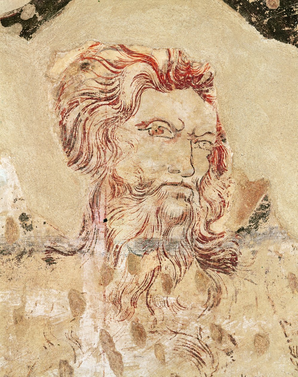 Kresba (sinopie a freska) od Master of the Fogg Pieta