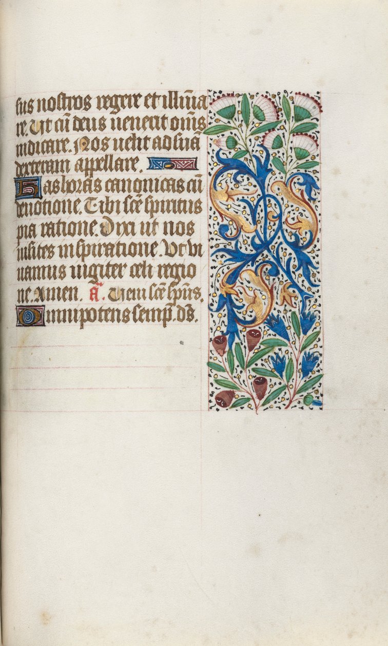 Kniha hodin Použití Rouen: fol. 102r, c. 1470. od Master of the Geneva Latini