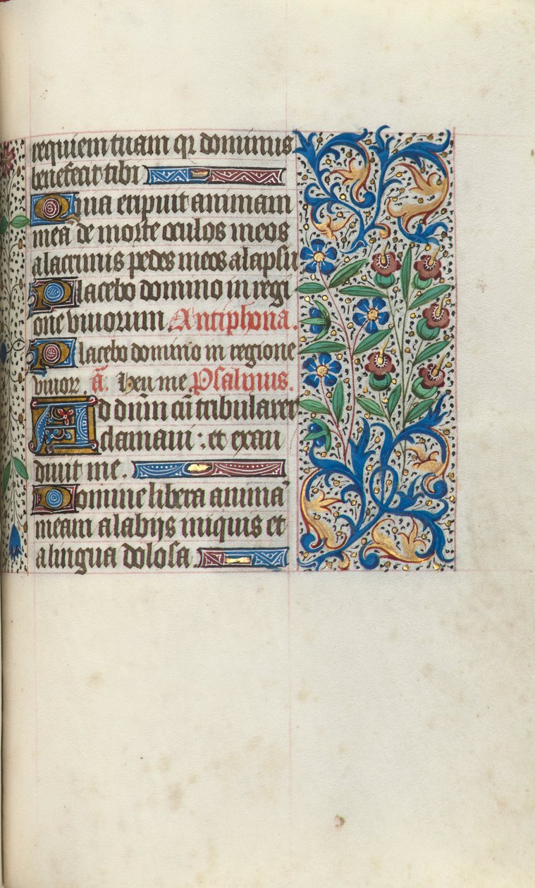 Kniha hodin Použití Rouen: fol. 104r, c. 1470. od Master of the Geneva Latini