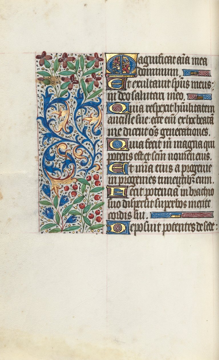 Kniha hodin Použití Rouen: fol. 107v, c. 1470. od Master of the Geneva Latini