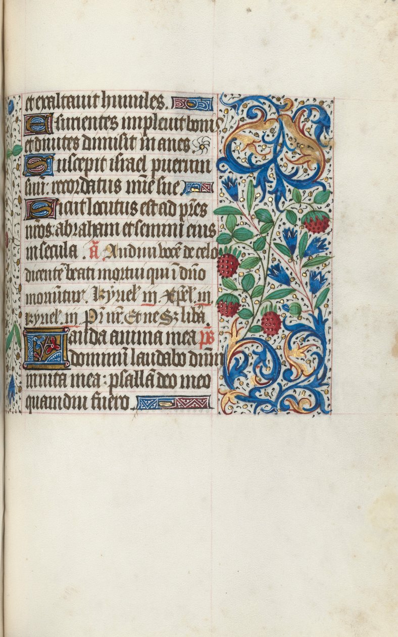 Kniha hodin Použití Rouen: fol. 108r, c. 1470. od Master of the Geneva Latini