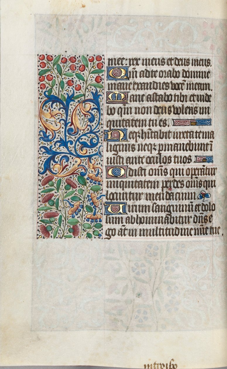 Kniha hodin Použití Rouen: fol. 110v, c. 1470. od Master of the Geneva Latini