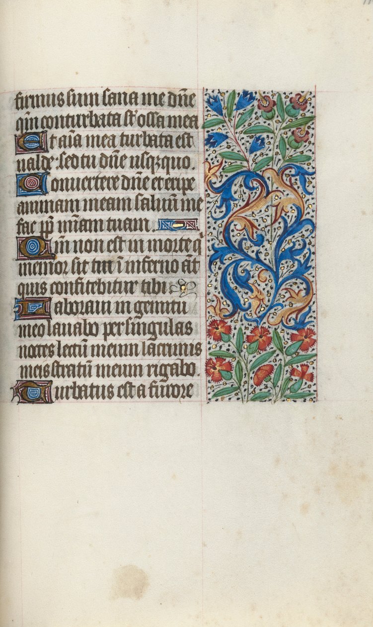 Kniha hodin Použití Rouen: fol. 112r, c. 1470. od Master of the Geneva Latini