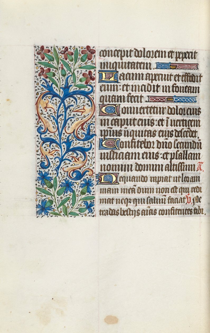 Kniha hodin Použití Rouen: fol. 114v, c. 1470. od Master of the Geneva Latini