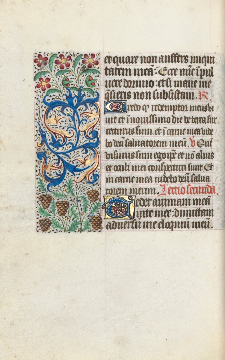 Kniha hodin Použití Rouen: fol. 115v, c. 1470. od Master of the Geneva Latini