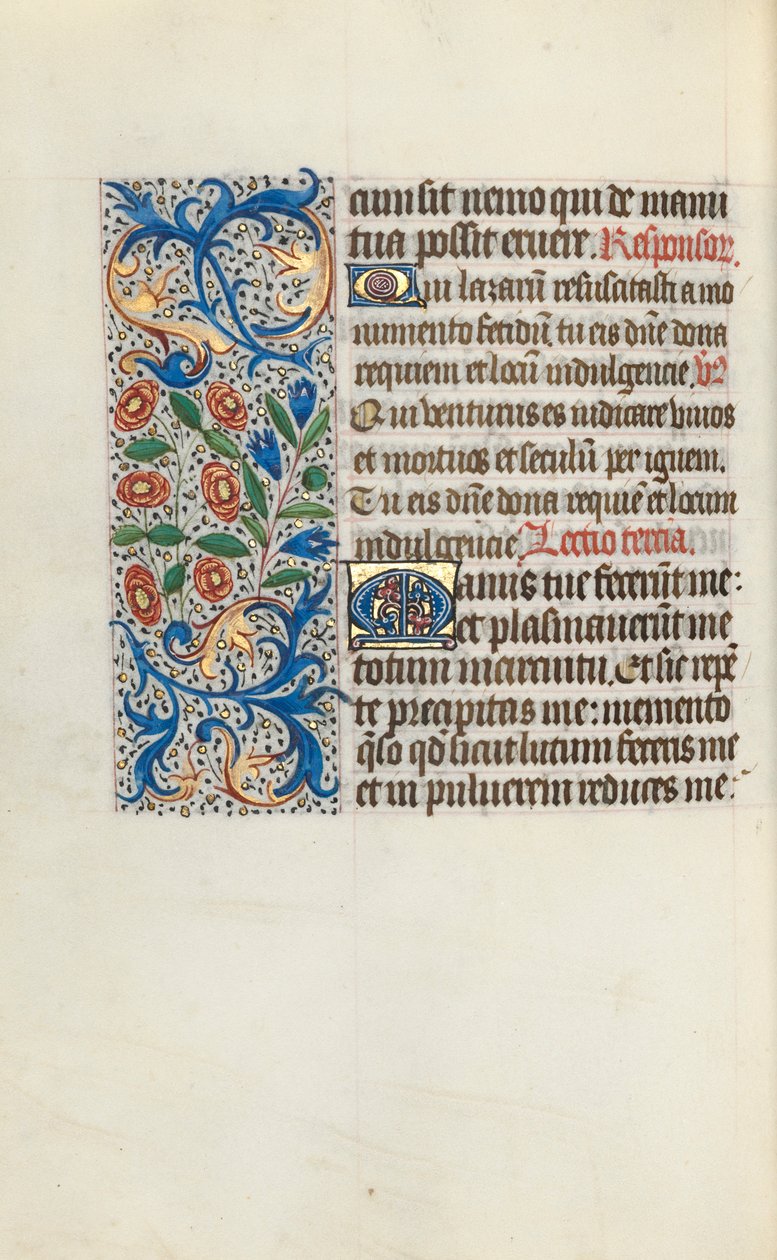Kniha hodin Použití Rouen: fol. 116v, c. 1470. od Master of the Geneva Latini