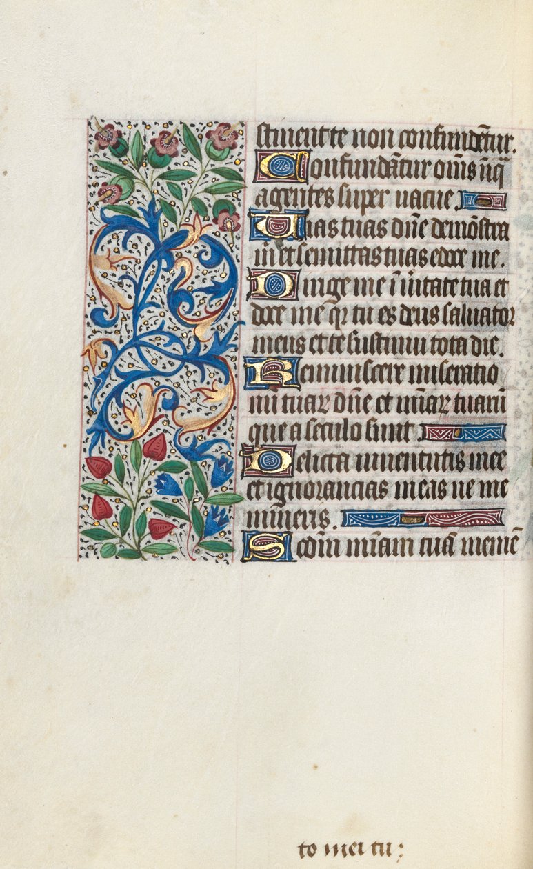 Kniha hodin Použití Rouen: fol. 118v, c. 1470. od Master of the Geneva Latini