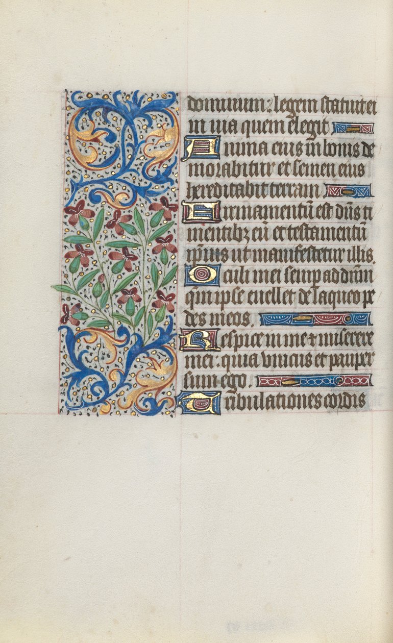Kniha hodin Použití Rouen: fol. 119v, c. 1470. od Master of the Geneva Latini
