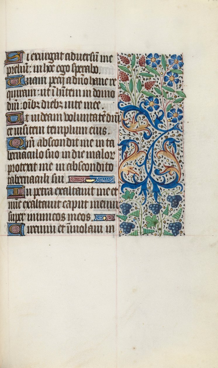 Kniha hodin Použití Rouen: fol. 121r, c. 1470. od Master of the Geneva Latini