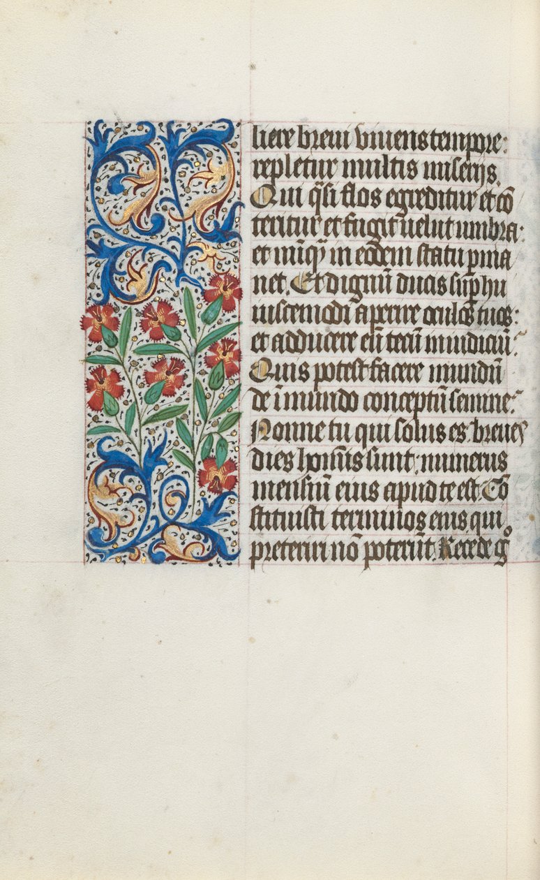 Kniha hodin Použití Rouen: fol. 123v, c. 1470. od Master of the Geneva Latini