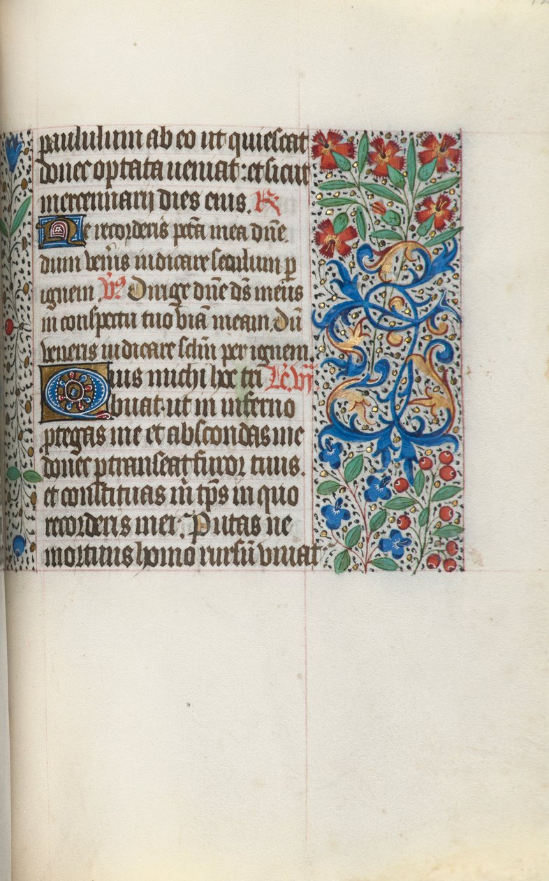 Kniha hodin Použití Rouen: fol. 124r, c. 1470. od Master of the Geneva Latini
