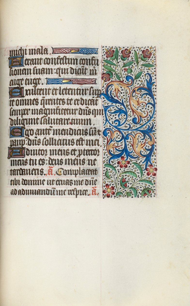 Kniha hodin Použití Rouen: fol. 127r, c. 1470. od Master of the Geneva Latini