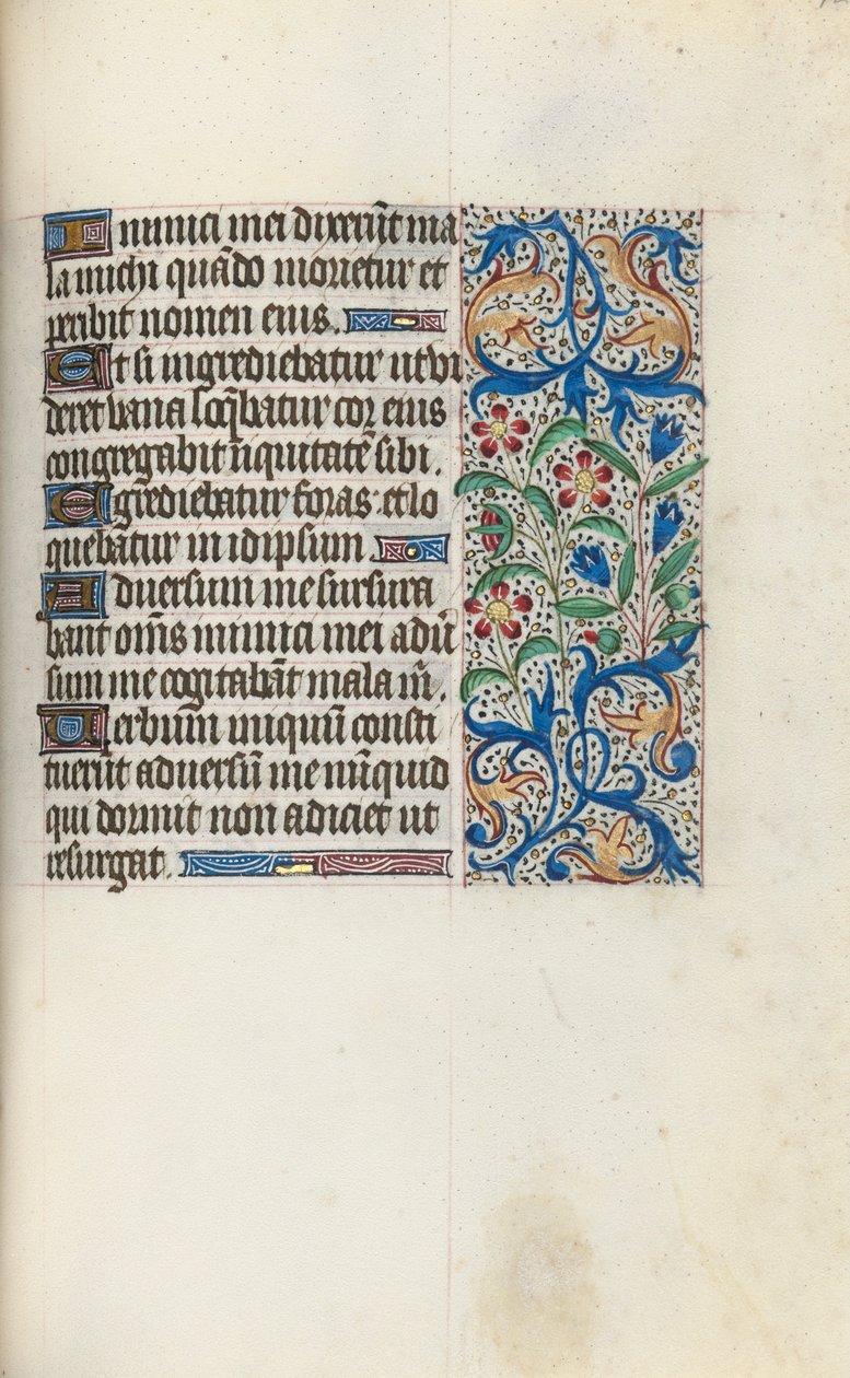 Kniha hodin Použití Rouen: fol. 128r, c. 1470. od Master of the Geneva Latini