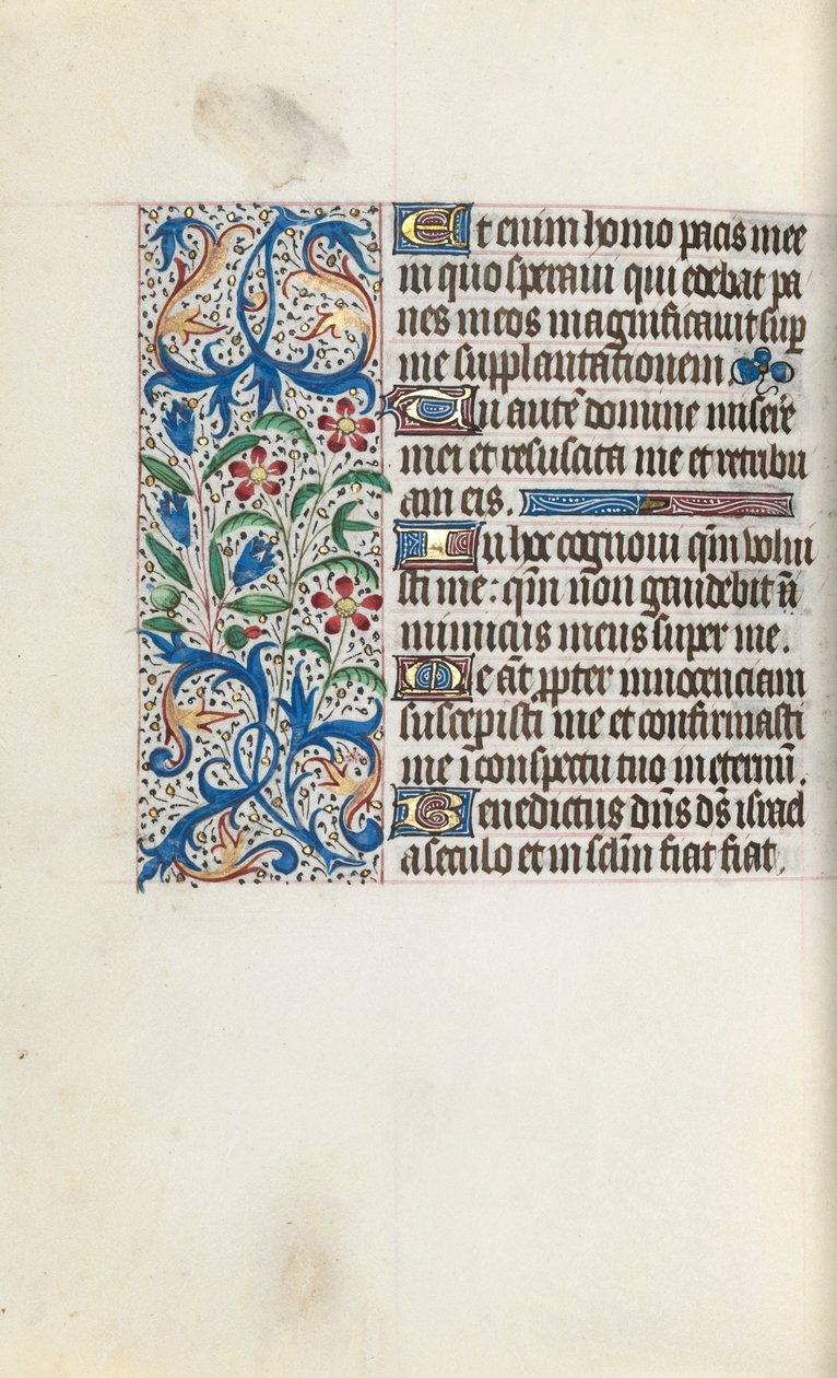 Kniha hodin Použití Rouen: fol. 128v, c. 1470. od Master of the Geneva Latini