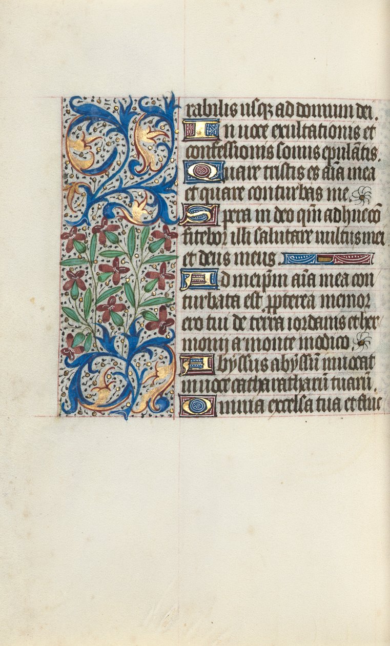 Kniha hodin Použití Rouen: fol. 129v, c. 1470. od Master of the Geneva Latini