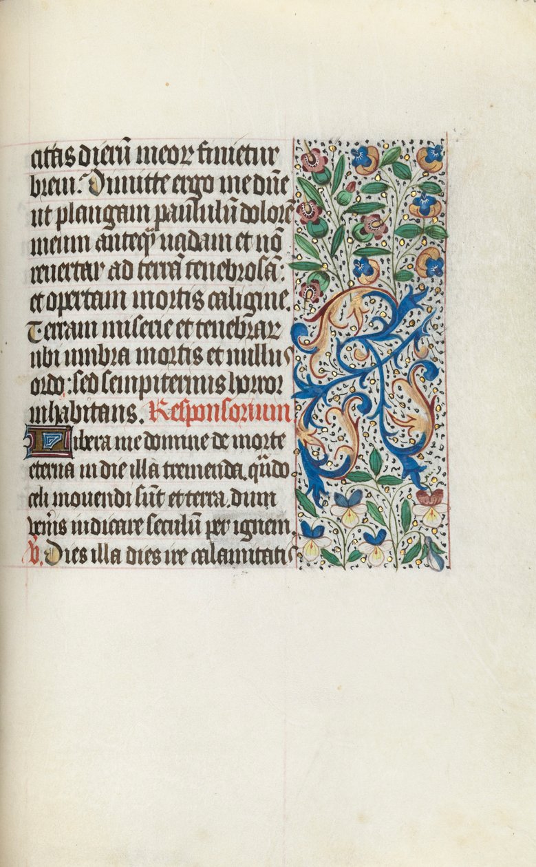 Kniha hodin Použití Rouen: fol. 133r, c. 1470. od Master of the Geneva Latini
