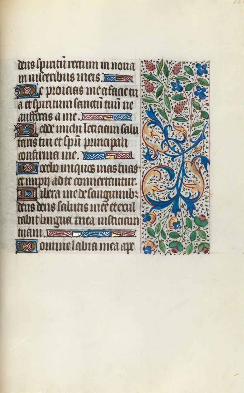 Kniha hodin Použití Rouen: fol. 135r, c. 1470. od Master of the Geneva Latini