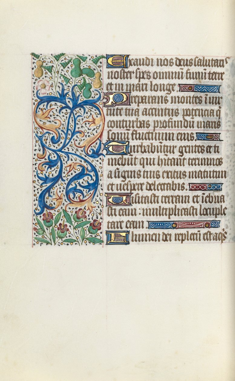 Kniha hodin Použití Rouen: fol. 136v, c. 1470. od Master of the Geneva Latini