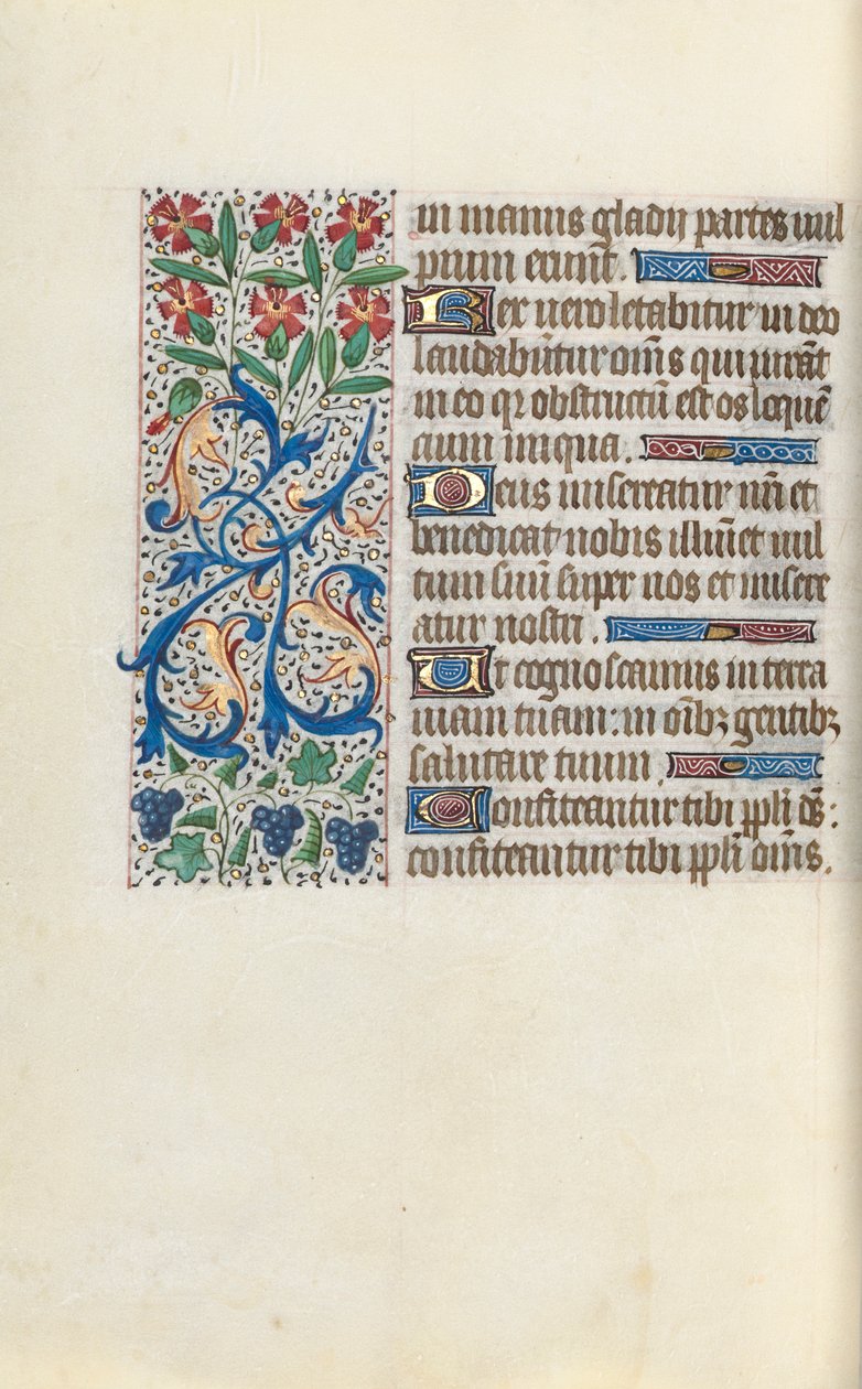 Kniha hodin Použití Rouen: fol. 138v, c. 1470. od Master of the Geneva Latini