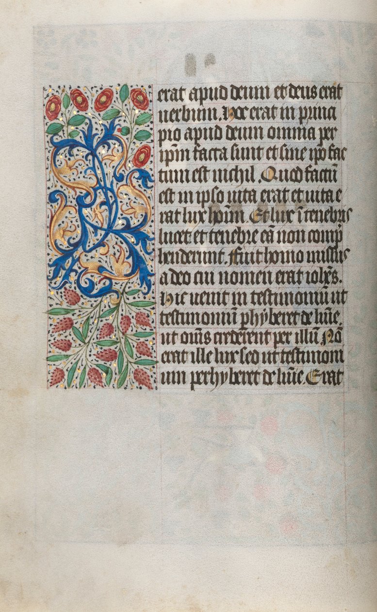 Kniha hodin Použití Rouen: fol. 13v, c. 1470. od Master of the Geneva Latini