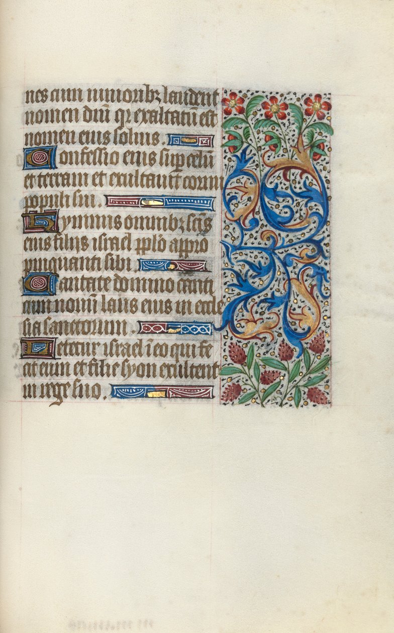 Kniha hodin Použití Rouen: fol. 142r, c. 1470. od Master of the Geneva Latini