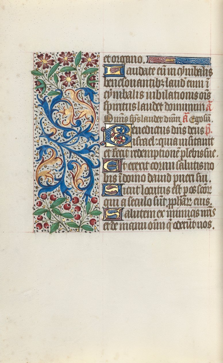 Kniha hodin Použití Rouen: fol. 143v, c. 1470. od Master of the Geneva Latini