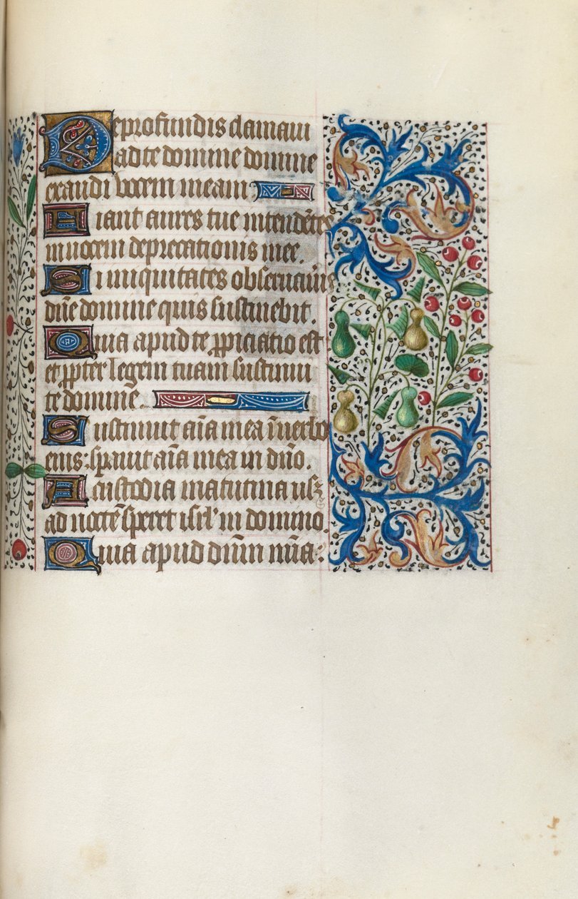 Kniha hodin Použití Rouen: fol. 145r, c. 1470. od Master of the Geneva Latini