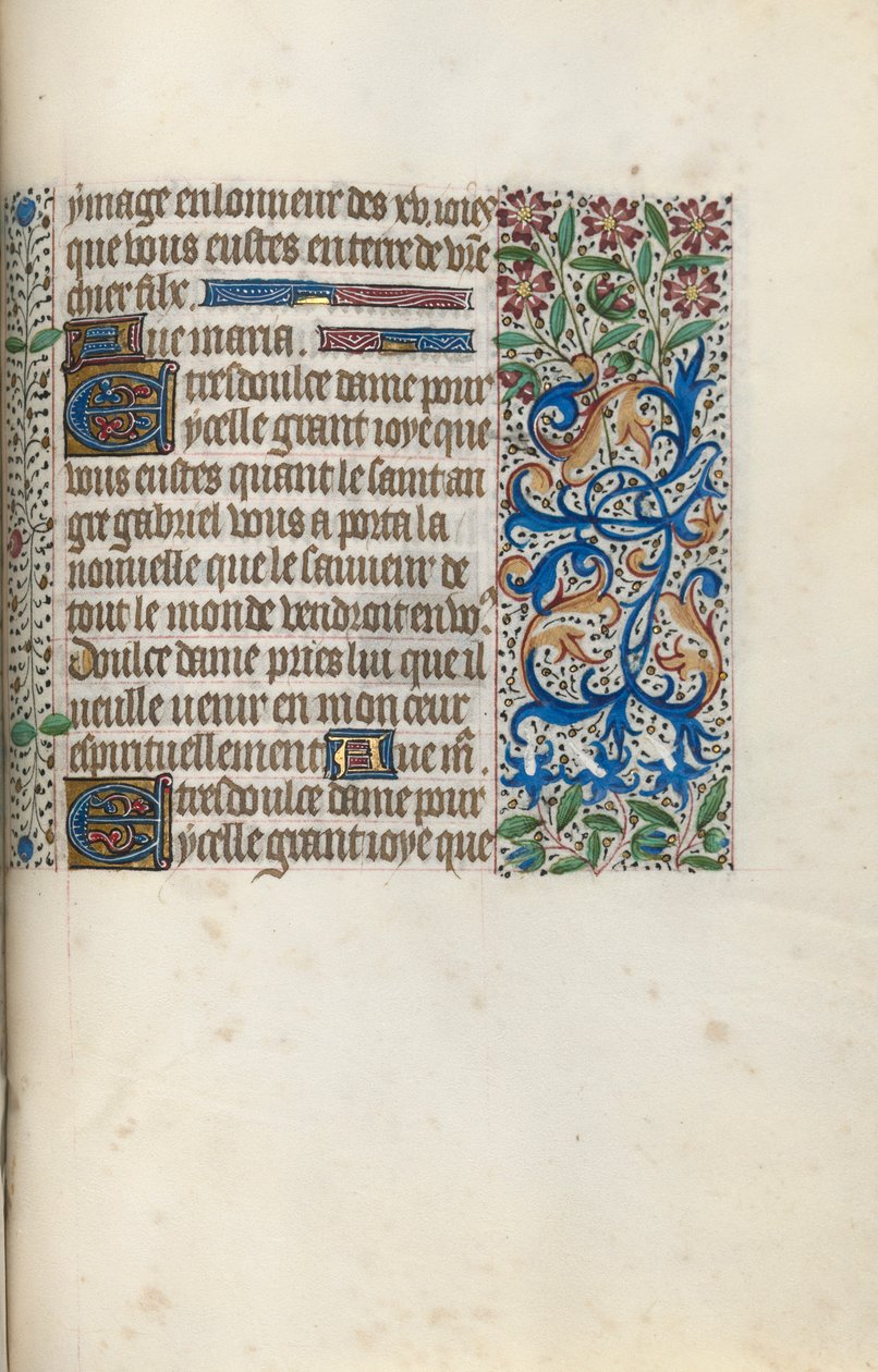 Kniha hodin Použití Rouen: fol. 147r, c. 1470. od Master of the Geneva Latini